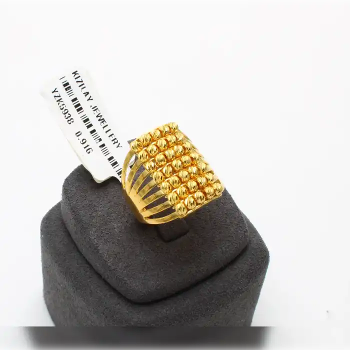 22 Ayar Dorikalı Yüzük