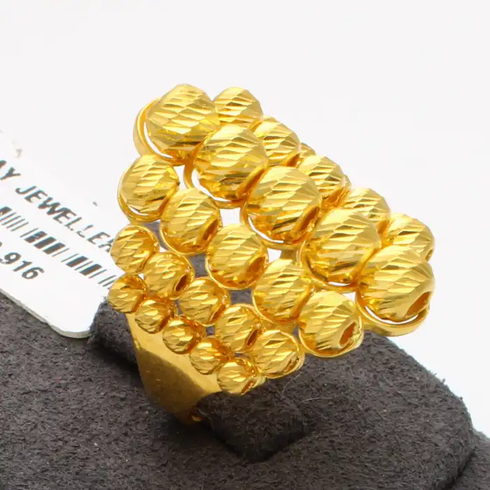 22 Ayar Dorikalı Yüzük