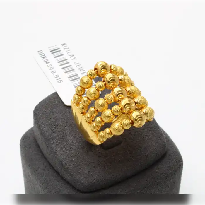 22 Ayar Dorikalı Yüzük