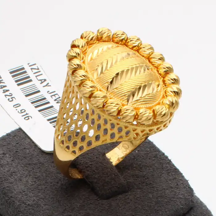 22 Ayar Dorikalı Yüzük