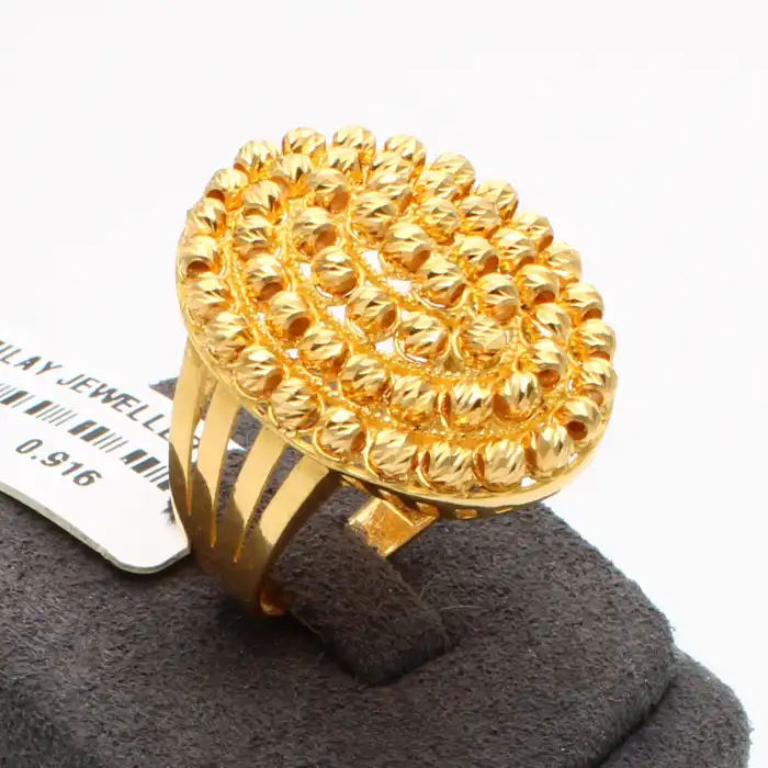 22 Ayar Dorikalı Yüzük