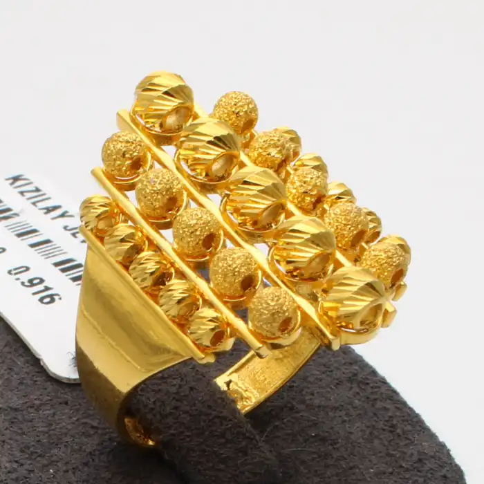 22 Ayar Dorikalı Yüzük