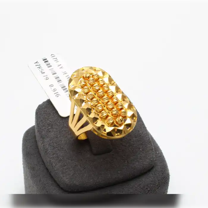 22 Ayar Dorikalı Yüzük