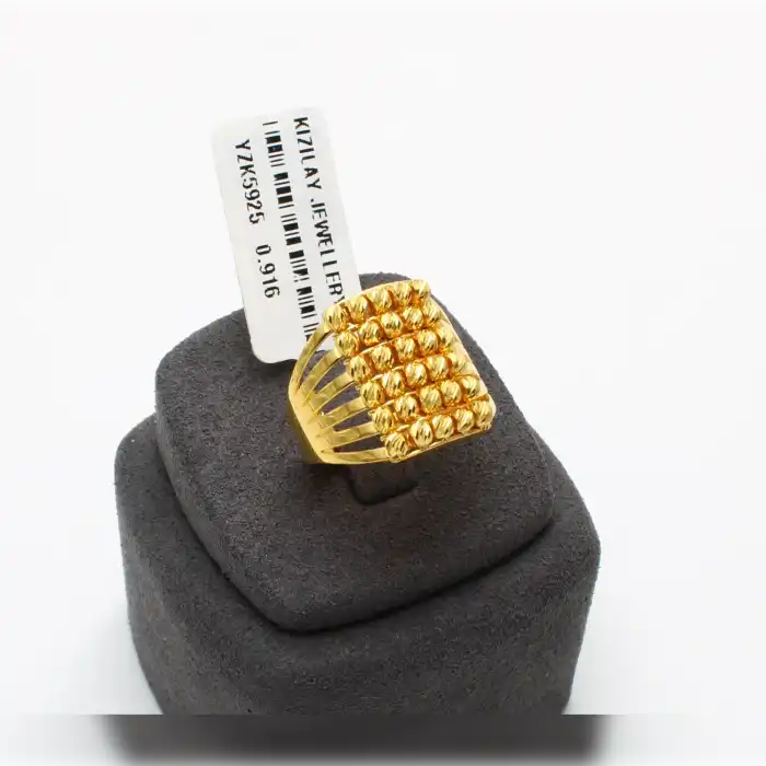 22 Ayar Dorikalı Yüzük