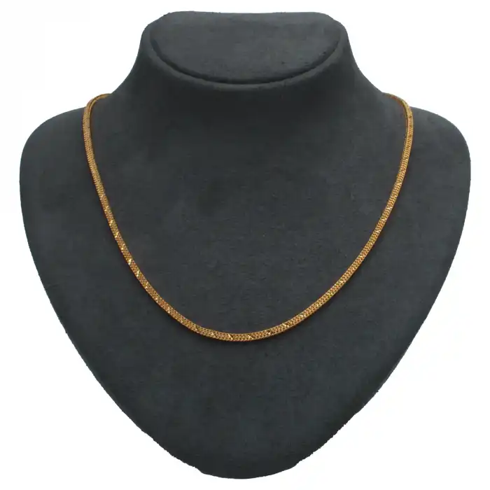 22 Ayar Düz Tasarım Kolye