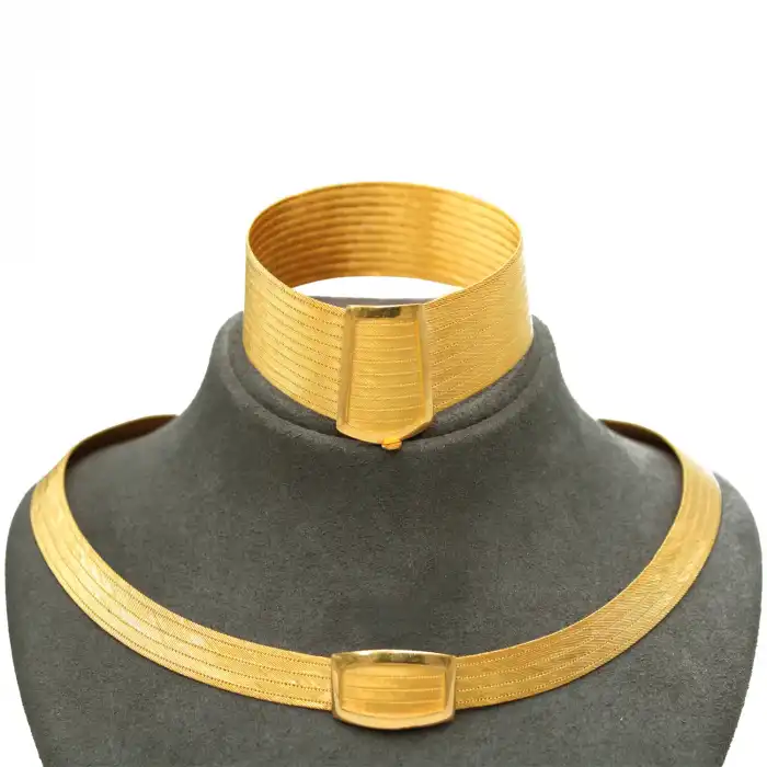 22 Ayar Düz Toka Trabzon Set