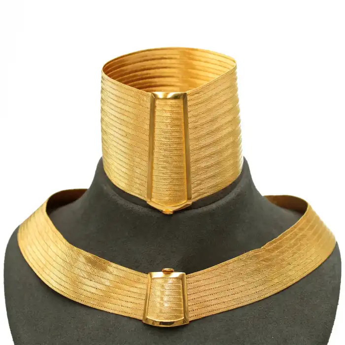 22 Ayar Düz Toka Trabzon Set