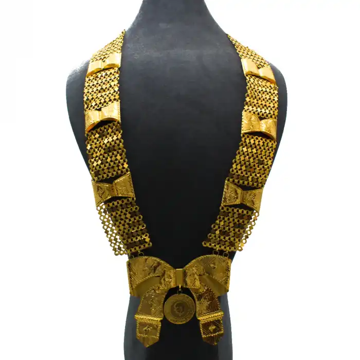 22 Ayar Frenk Bağı Kolye