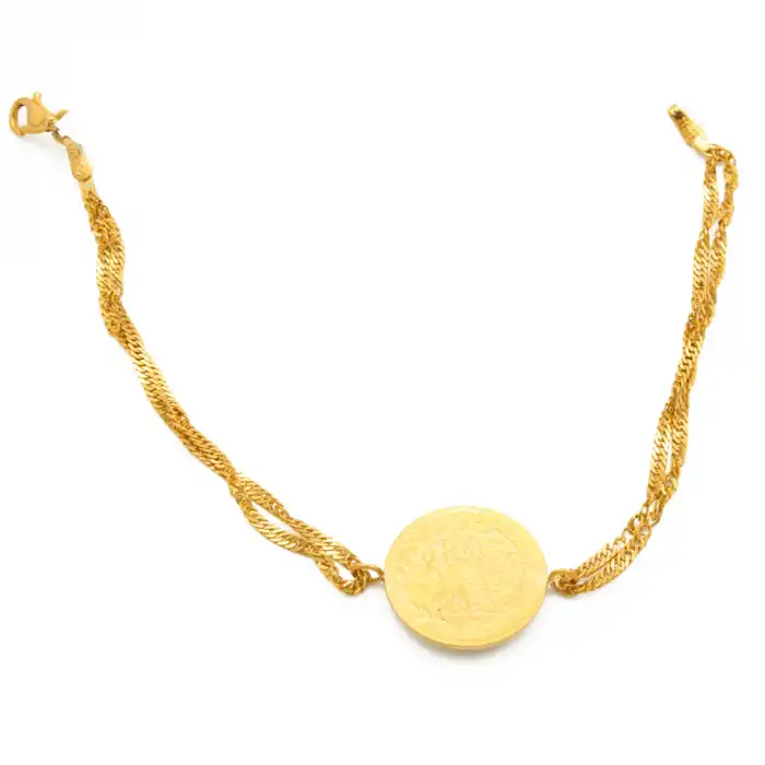 22 Ayar Halat Çeyrek Bileklik