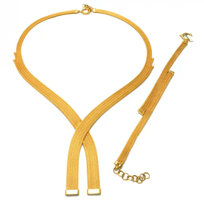 22 Ayar Halat Model Kalze Set