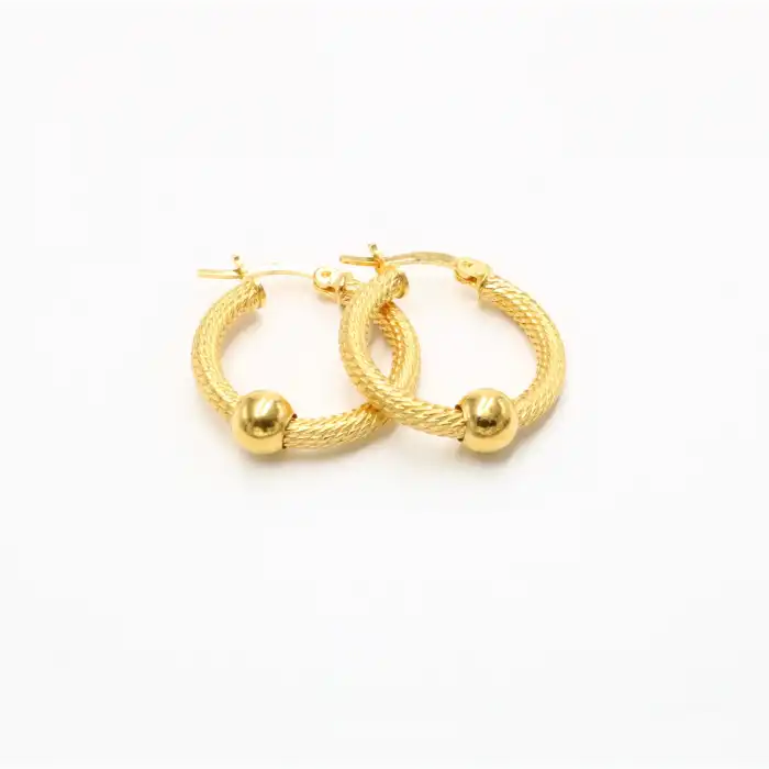 22 Ayar Halka Toplu Küpe