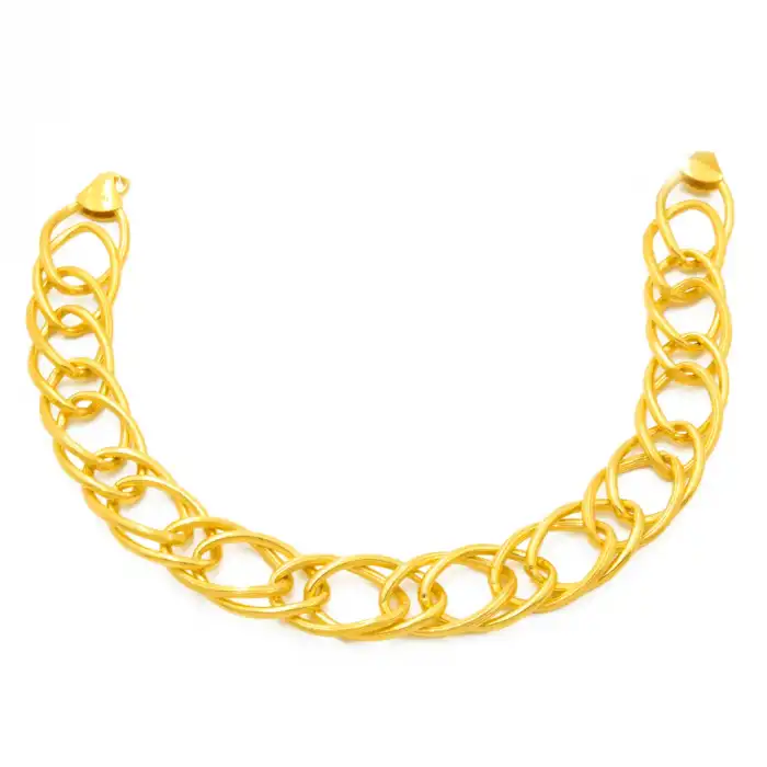 22 Ayar Halka Zincir Bileklik