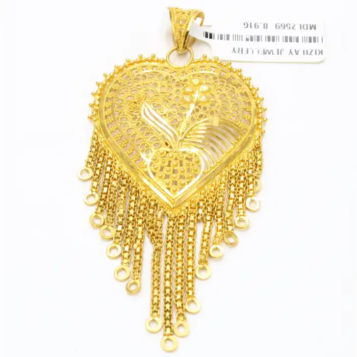 22 Ayar Hint Kolye Ucu