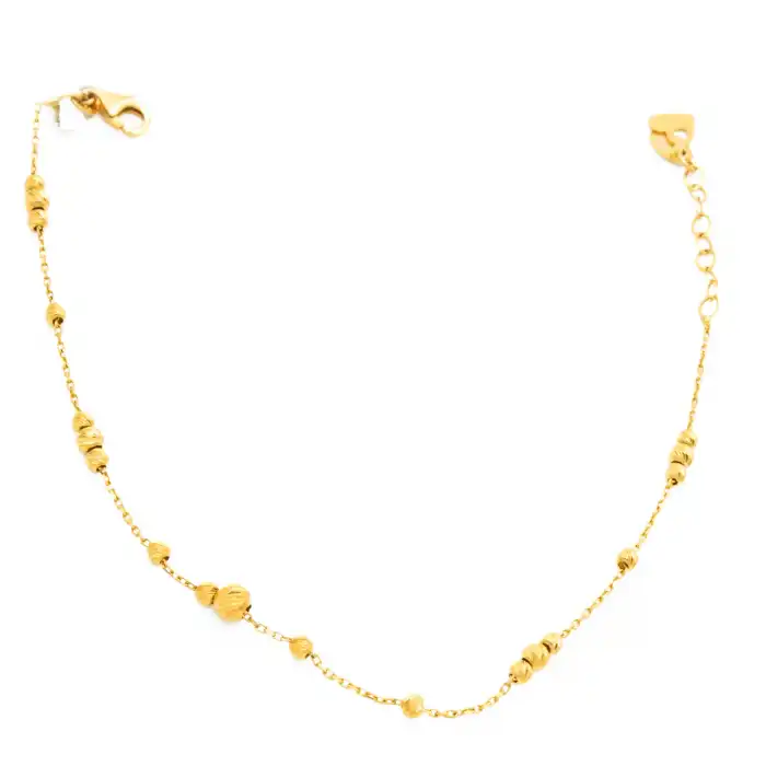 22 Ayar Ince Dorika Bileklik