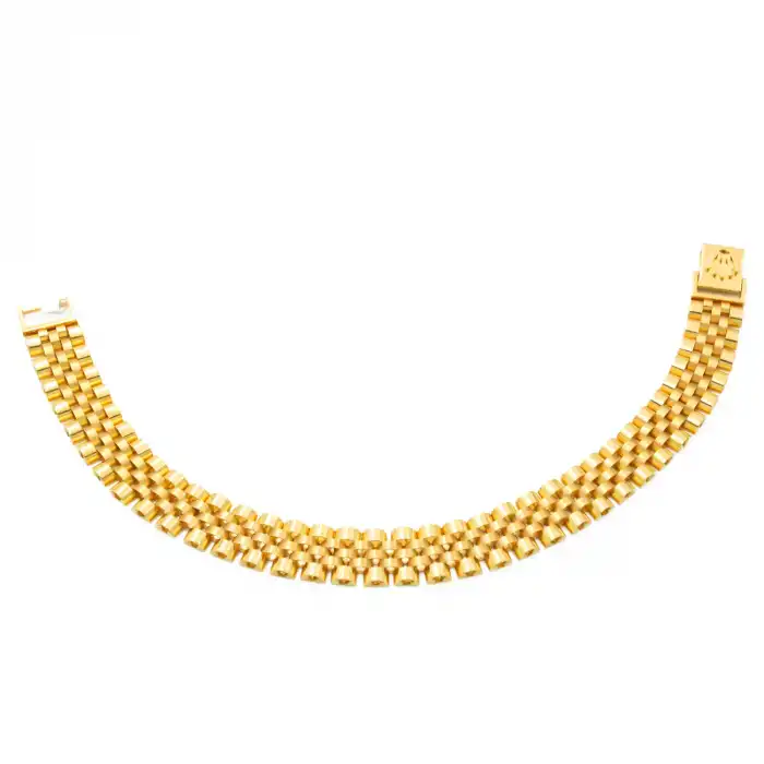 22 Ayar Ince Rolex Model Bileklik