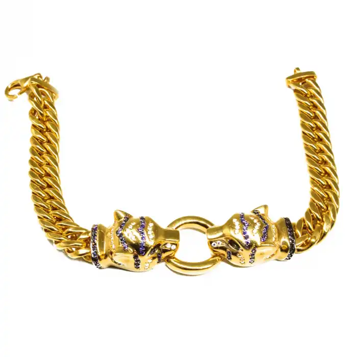 22 Ayar Jaguar Gurmet Bileklik