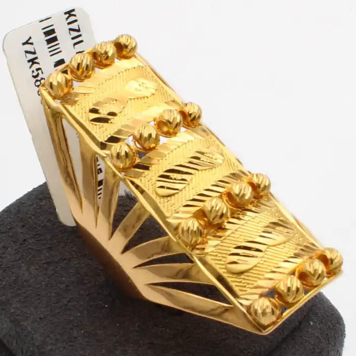 22 Ayar Kaburga Dorika Yüzük