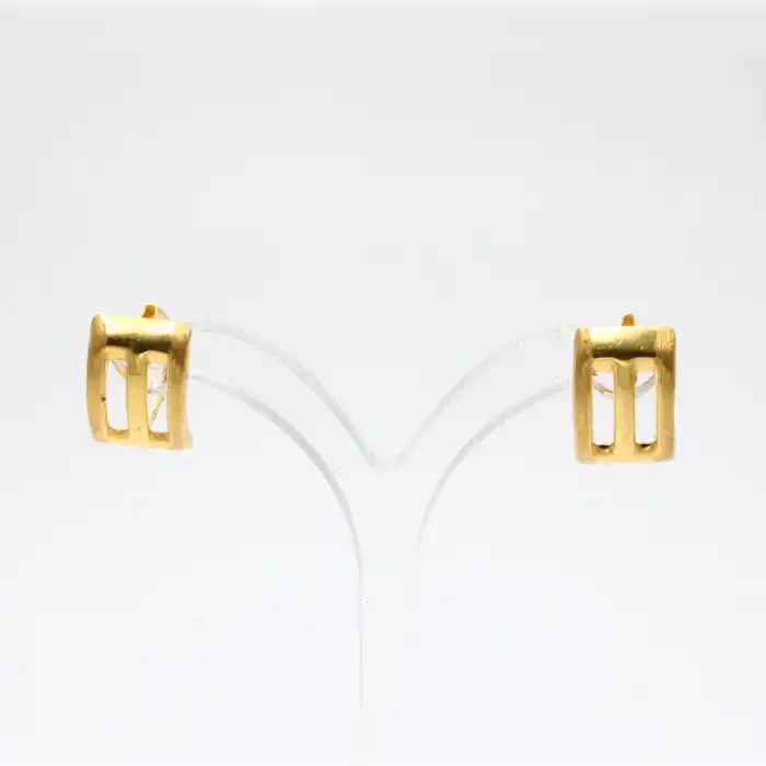 22 Ayar Kaburga Küpe