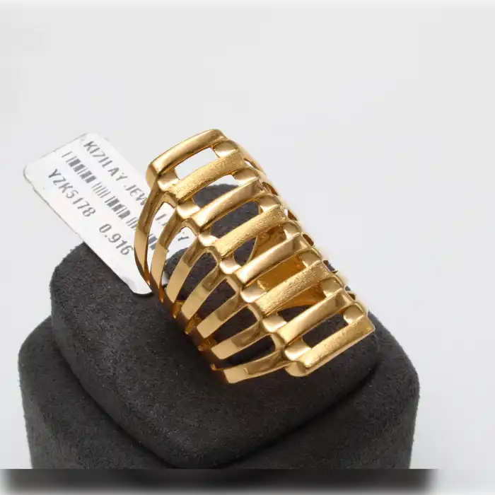 22 Ayar Kaburga Yüzük