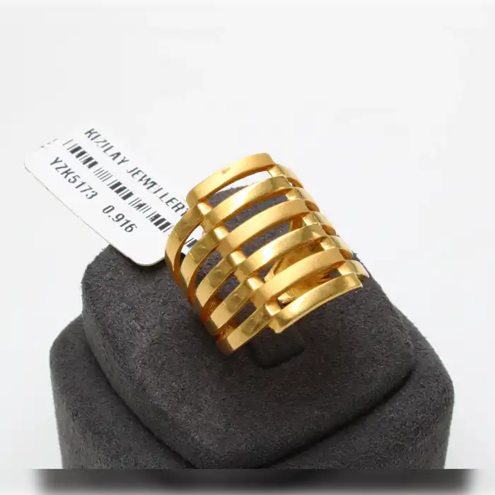 22 Ayar Kaburga Yüzük