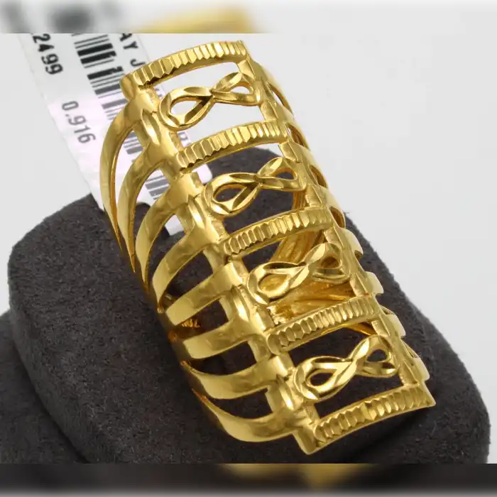 22 Ayar Kaburga Yüzük