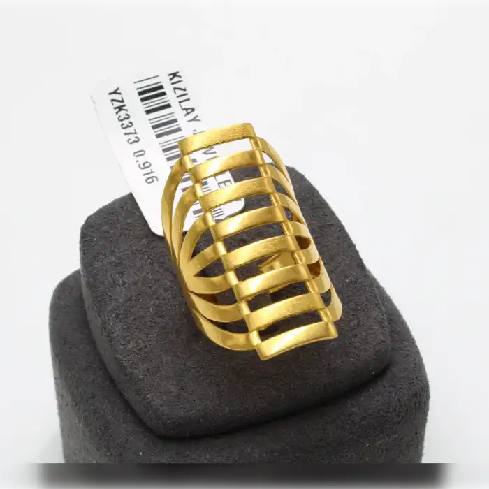 22 Ayar Kaburga Yüzük