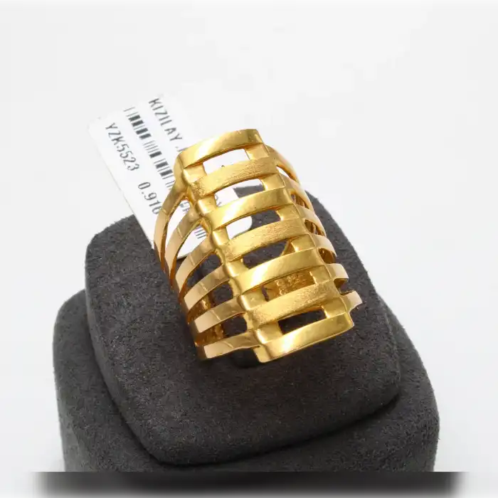 22 Ayar Kaburga Yüzük