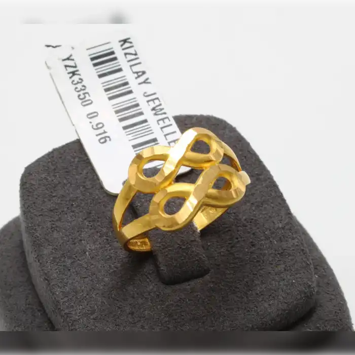 22 Ayar Kaburga Yüzük