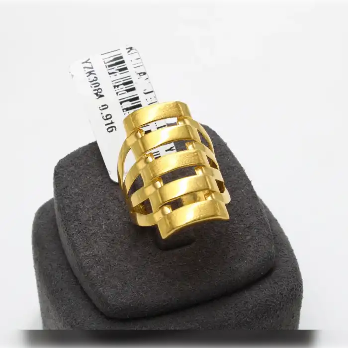 22 Ayar Kaburga Yüzük