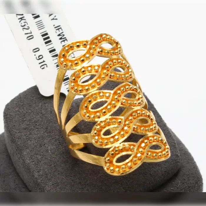 22 Ayar Kaburga Yüzük