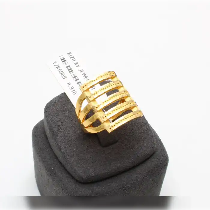 22 Ayar Kaburga Yüzük