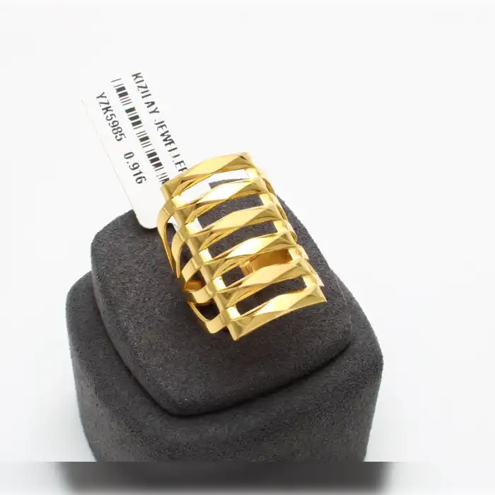 22 Ayar Kaburga Yüzük