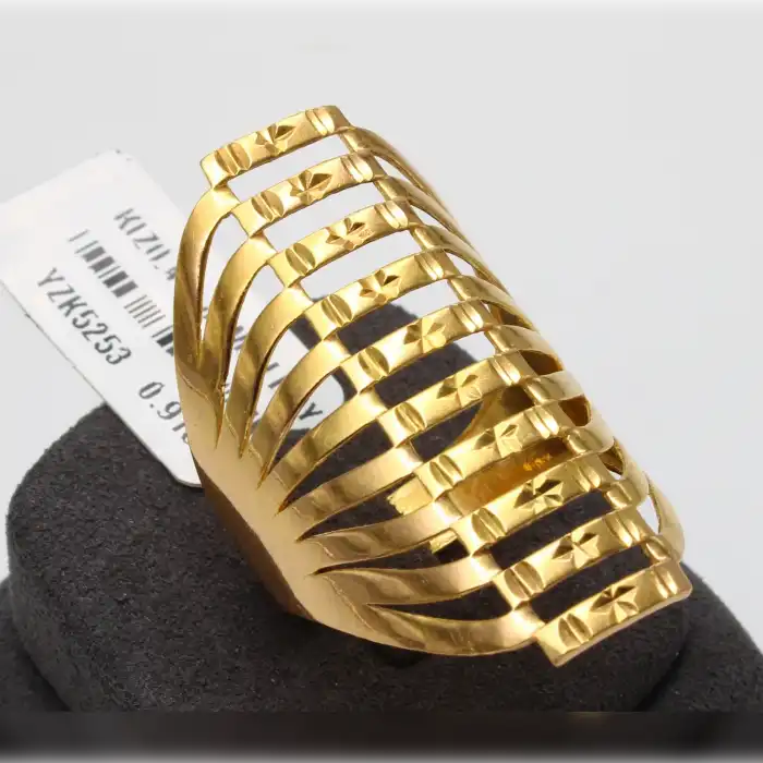 22 Ayar Kaburga Yüzük