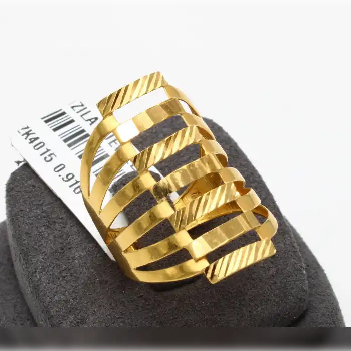 22 Ayar Kaburga Yüzük