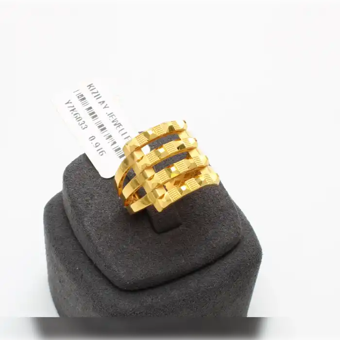 22 Ayar Kaburga Yüzük