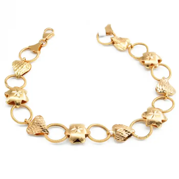 22 Ayar Kalpli Obje Bileklik