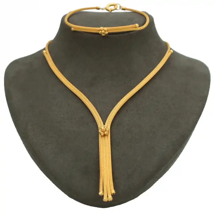 22 Ayar Kalze Dorikalı Set