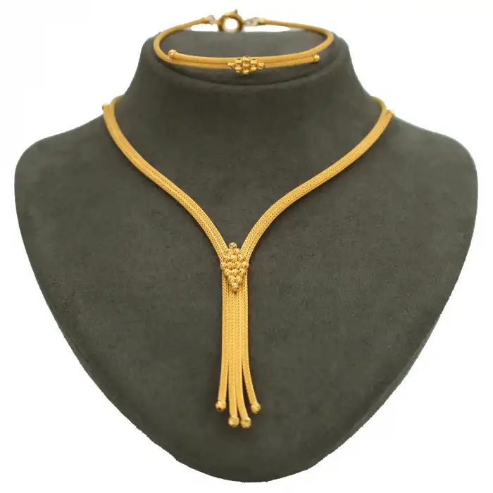 22 Ayar Kalze Dorikalı Set