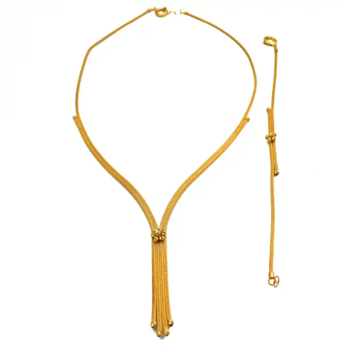 22 Ayar Kalze Dorikalı Set