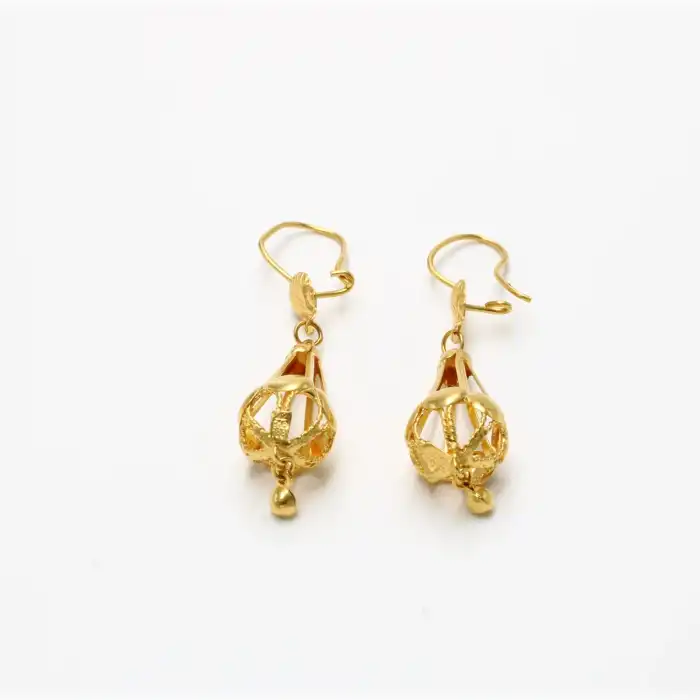 22 Ayar Kandil Model Küpe