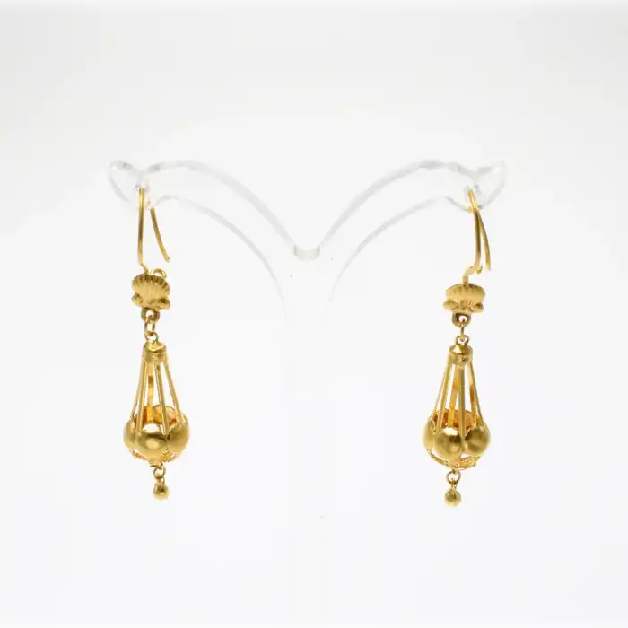 22 Ayar Kandil Model Küpe