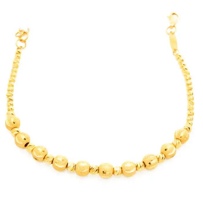 22 Ayar Lazer Dorika Bileklik