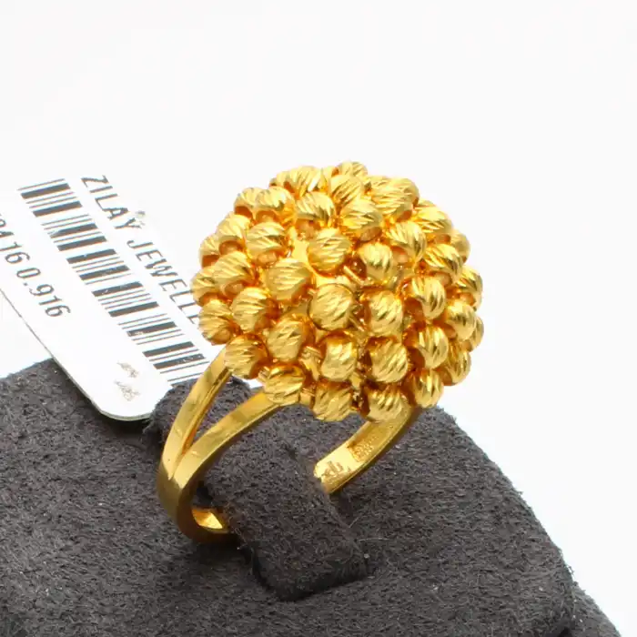 22 Ayar Oval Dorika Yüzük