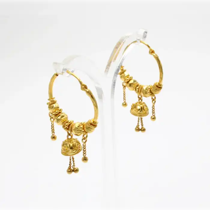 22 Ayar Pandoral Model Küpe