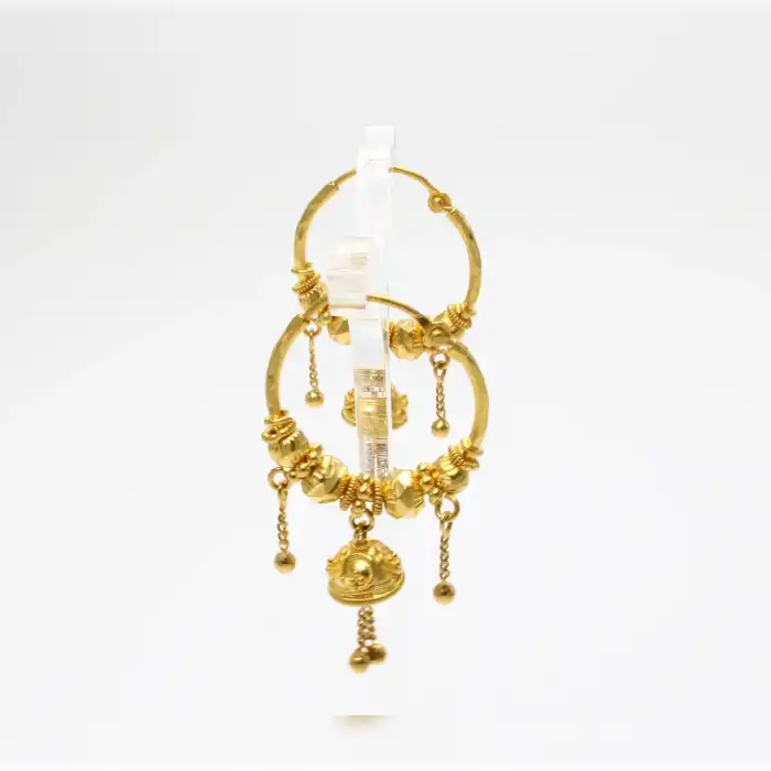 22 Ayar Pandoral Model Küpe