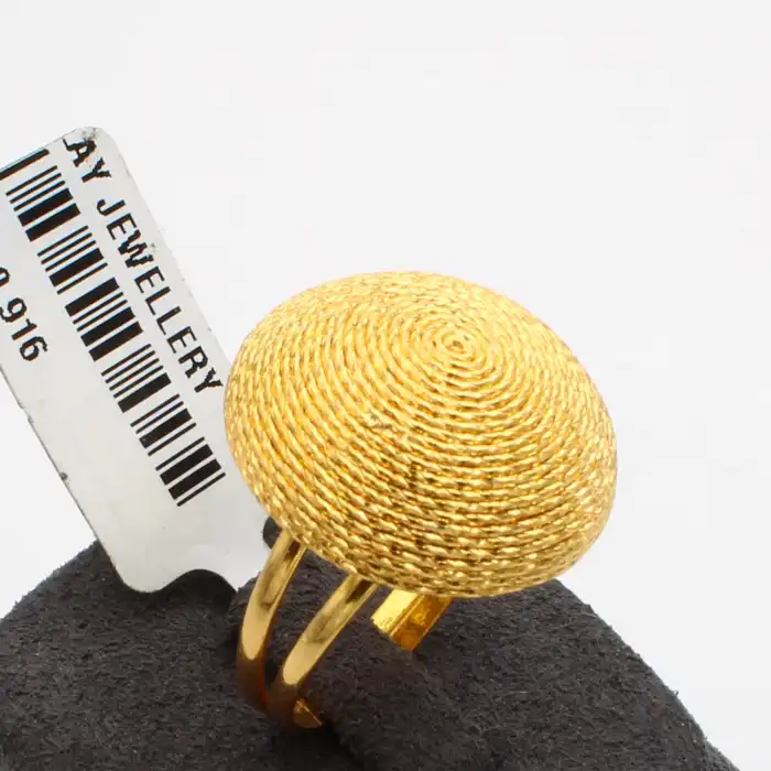 22 Ayar Parmak İzi Yüzük