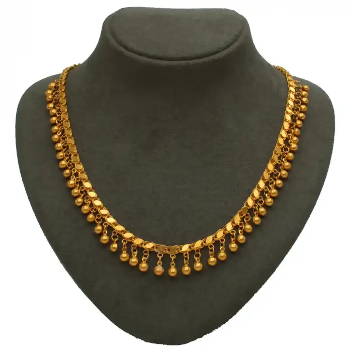 22 Ayar Pullu Kişniş Kolye