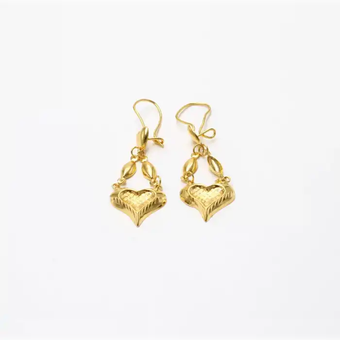 22 Ayar Sallama Kalp Desenli