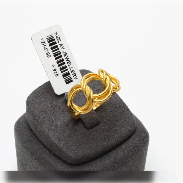 22 Ayar Samanyolu Yüzük