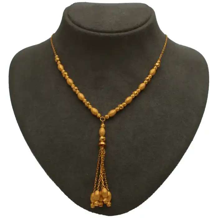 22 Ayar Taneli Kolye